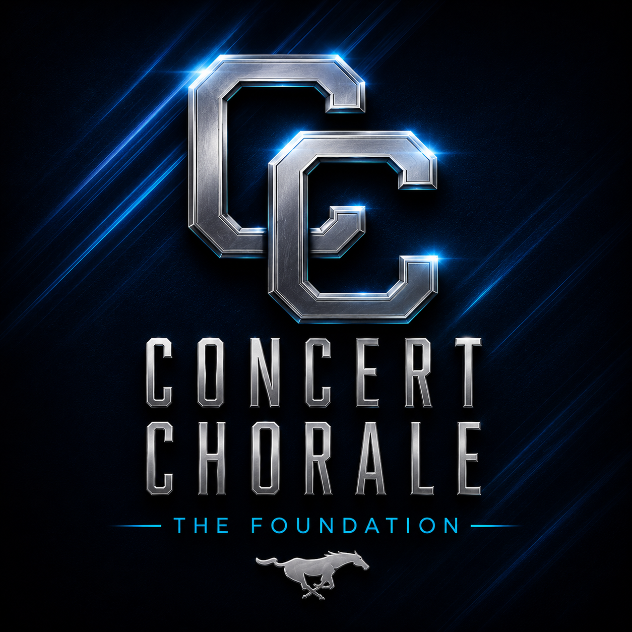 Concert Chorale logo card